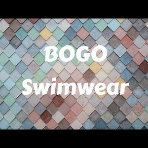 Buy one, get one free on all swim!